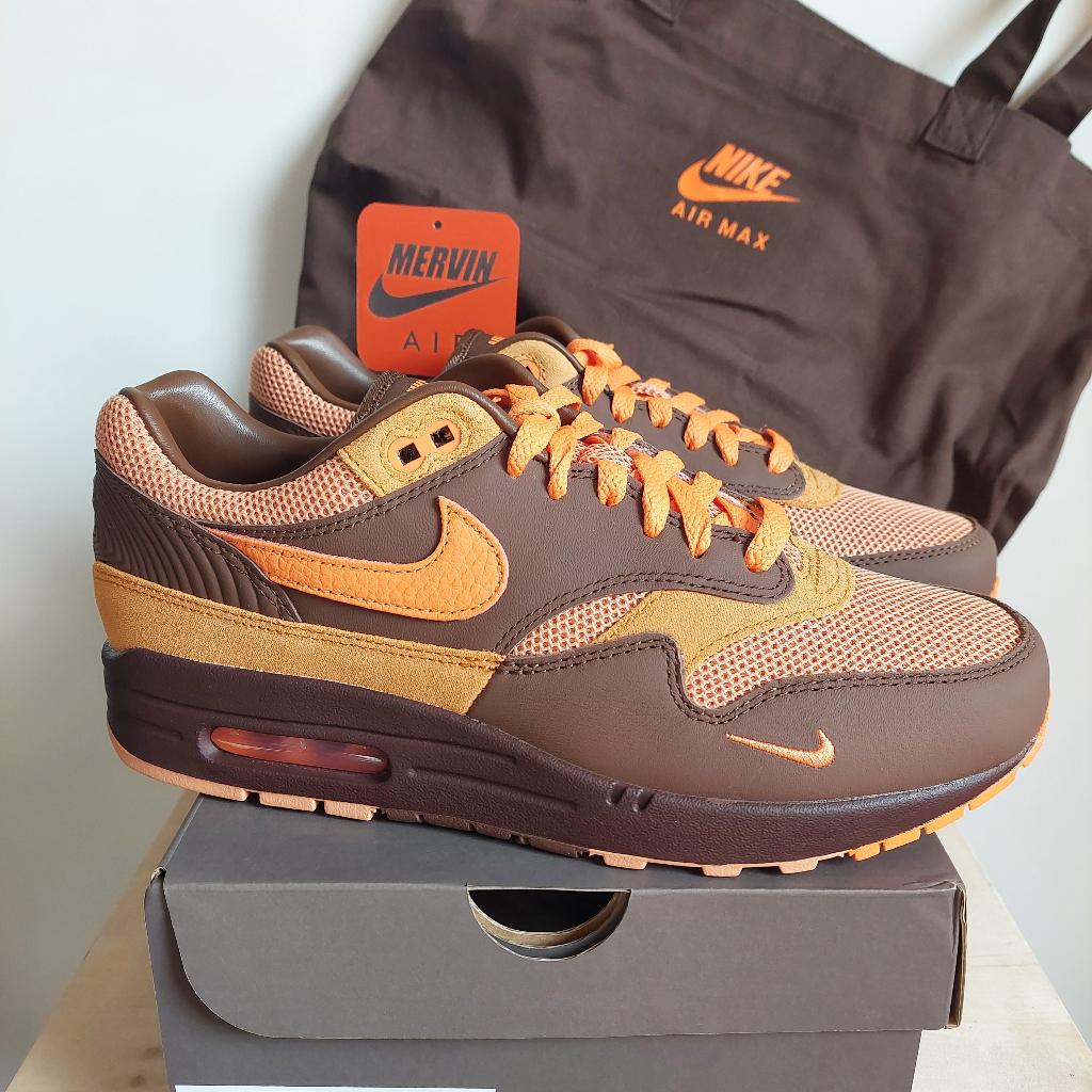 Nike Air Max 1 King's Day - size EUR 41, Kleding | Heren, Schoenen, Bruin, Nike, Nieuw, Ophalen of Verzenden
