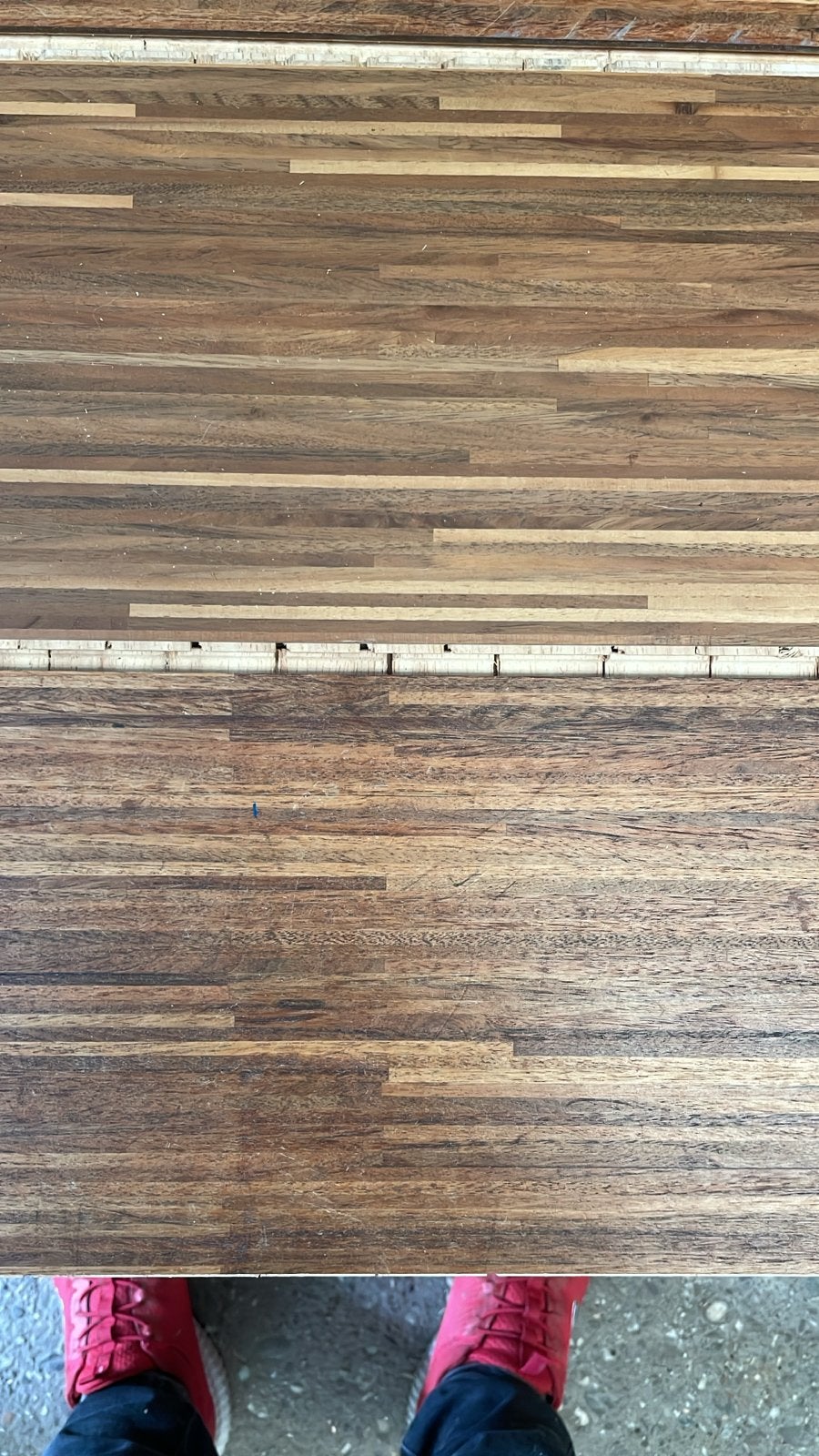 Amerikaans Walnoot Eiken Parketvloer - 75m², Gebruikt, 10 m² of meer, 10 tot 30 cm, Hout