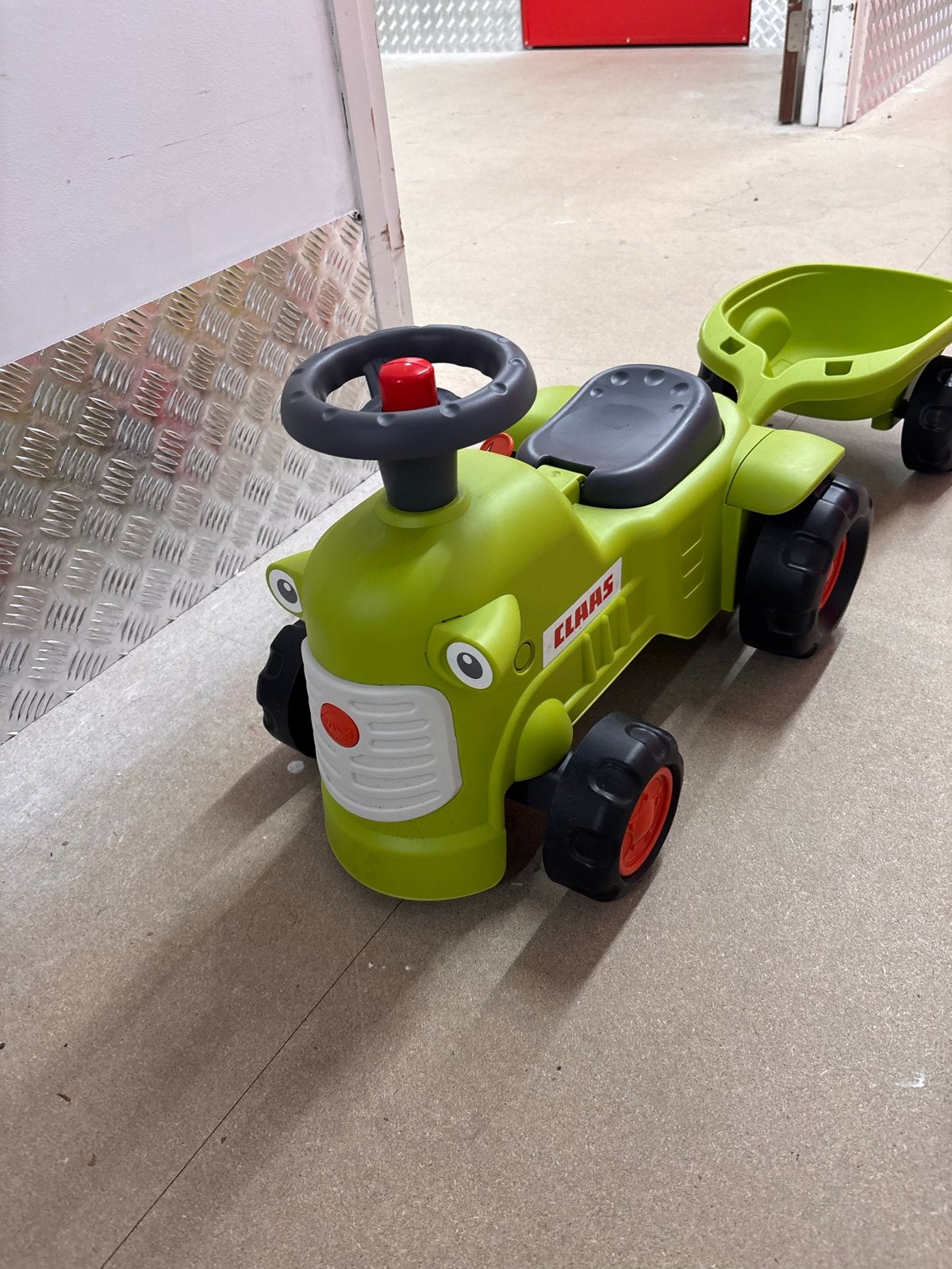 Claas Speeltrekker met aanhanger, Ophalen, Nieuw