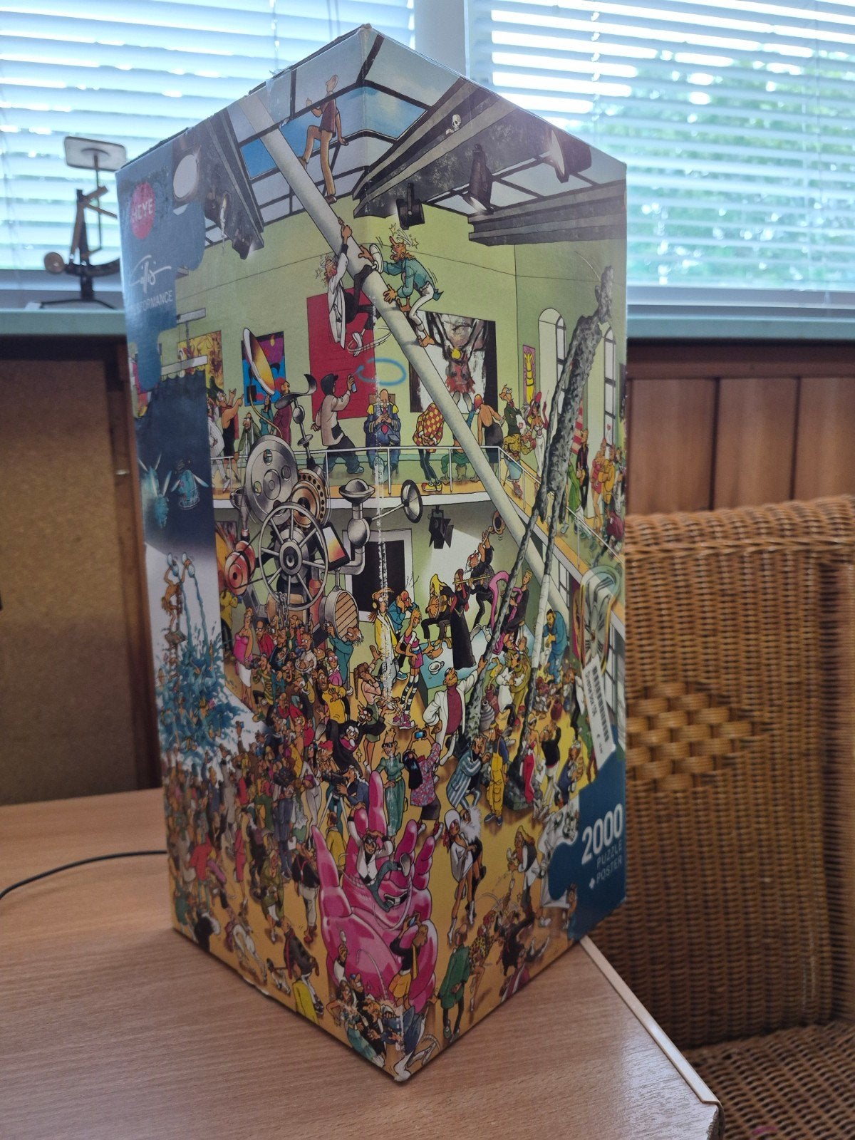 Legpuzzel 2000 stukjes - De Studio, Hobby en Vrije tijd, Denksport en Puzzels, Zo goed als nieuw, Legpuzzel, Meer dan 1500 stukjes