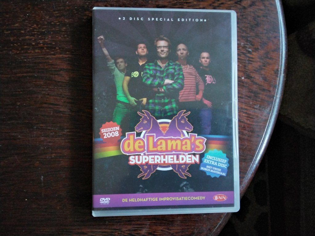 De lama's superhelden, origineel, Stand-up of Theatershow, Alle leeftijden, De Lama's, Zo goed als nieuw