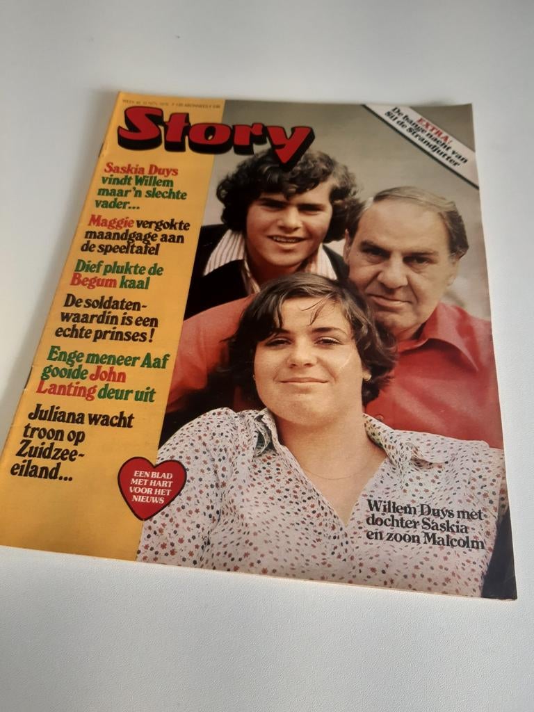 Story 1976. Nr. 46 Willem Duys. John Lanting. Barbara en Bas, Ophalen of Verzenden, 1980 tot heden, Tijdschrift