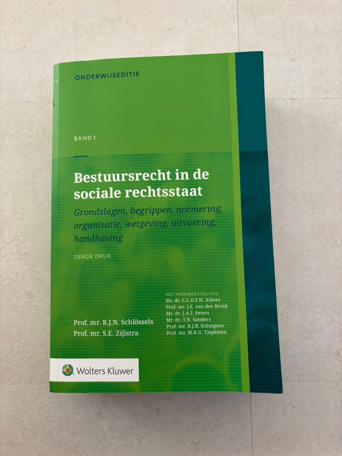 Bestuursrecht in de sociale rechtsstaat, band 1, Boeken, Ophalen of Verzenden, Sociale wetenschap