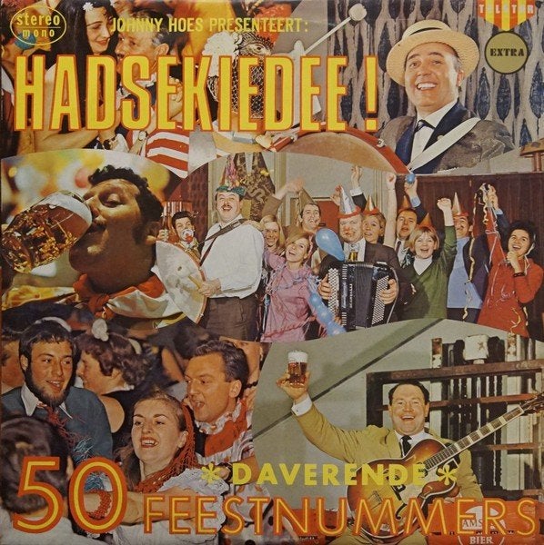 De Feestneuzen & Hoempa-Orkest Hadsekiedee! (Telstar), LP, Gebruikt, Ophalen of Verzenden, Feestmuziek