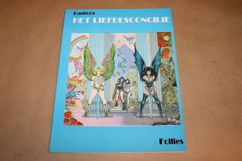 Het Liefdesconcilie — Erotisch Stripalbum Follies 5, Eén stripboek, Ophalen of Verzenden, Gelezen