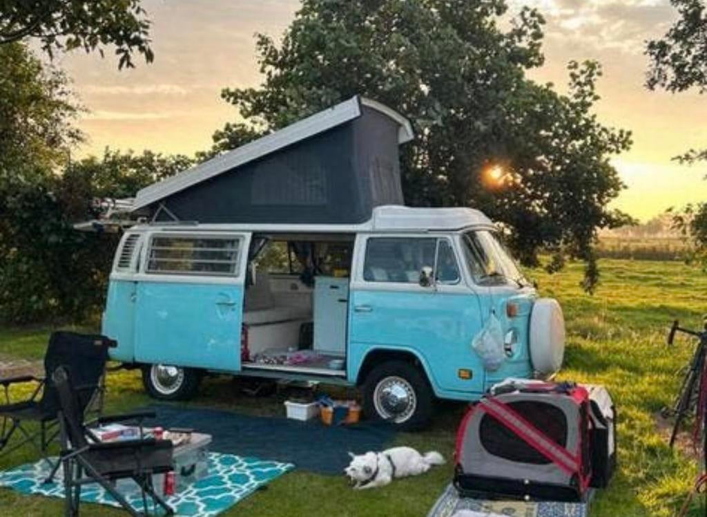 Volkswagen T2b Westfalia, Buscamper of Camperbus, Volkswagen, Particulier, Benzine