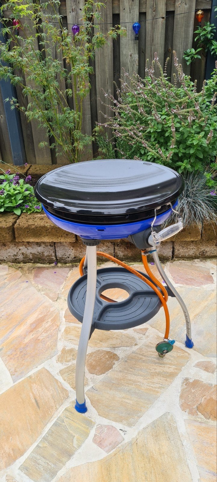 Cadac Safari Chef 2 gasbarbecue met gasfles, Tuin en Terras, Ophalen, Gebruikt, Cadac