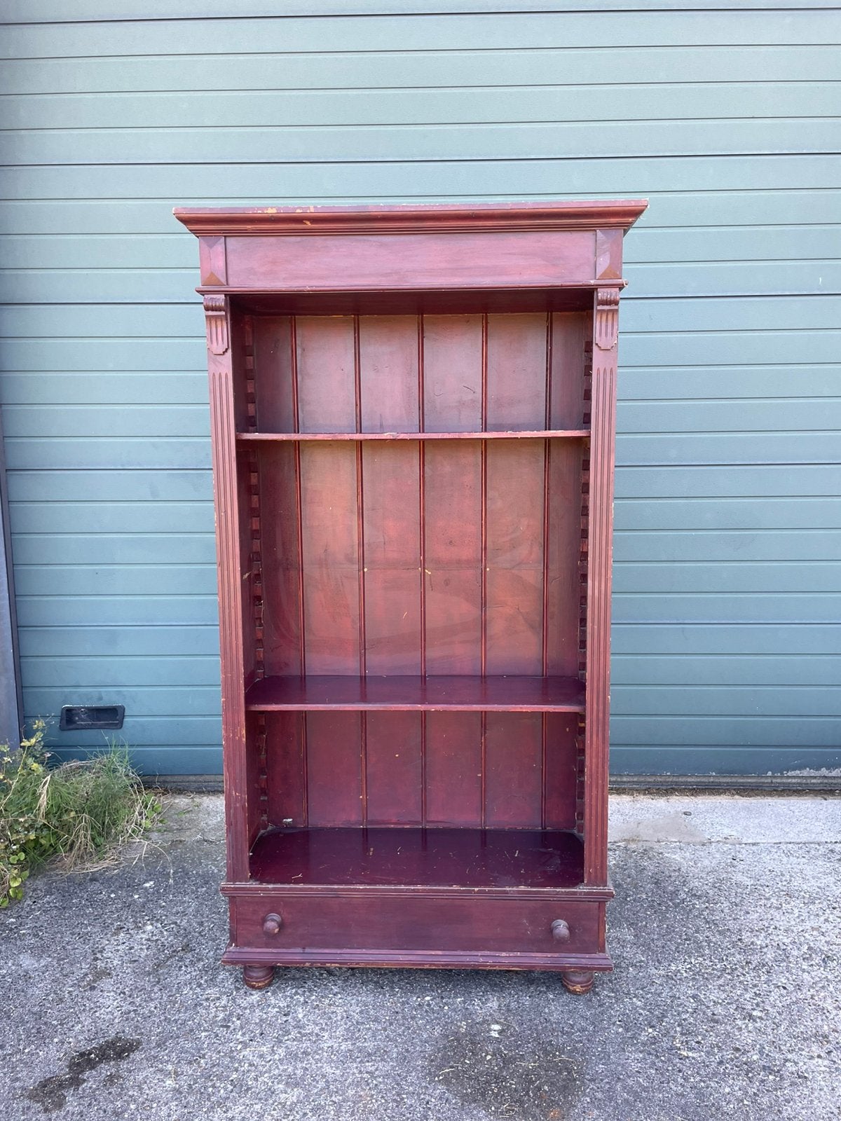 Grenen houten kast, Huis en Inrichting, Kasten | Vitrinekasten, Ophalen, Gebruikt, 25 tot 50 cm, 100 tot 150 cm
