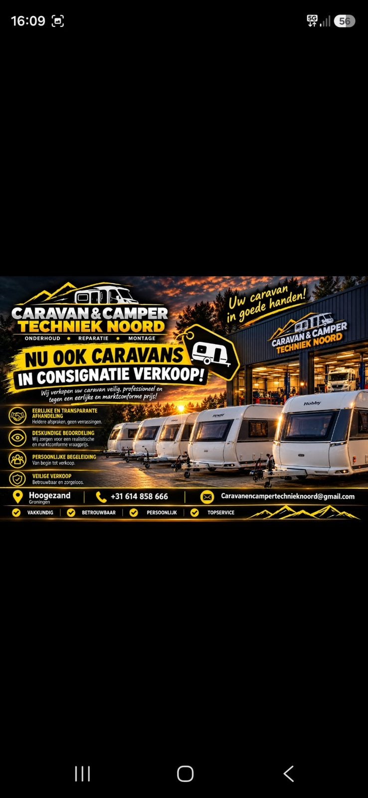 ALLES VOOR JOUW CARAVAN & CAMPER, Mobiele service, Carrosserie