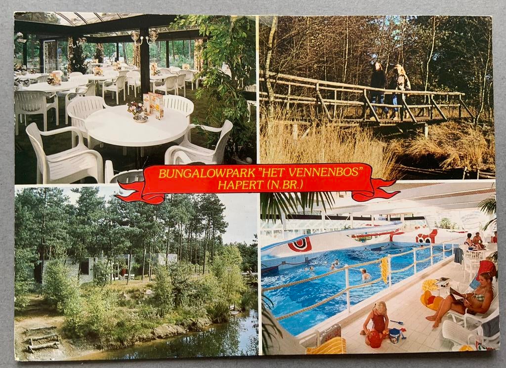Bungalowpark “Het Vennebos”, Hapert, Ophalen of Verzenden, Gelopen, Noord-Brabant
