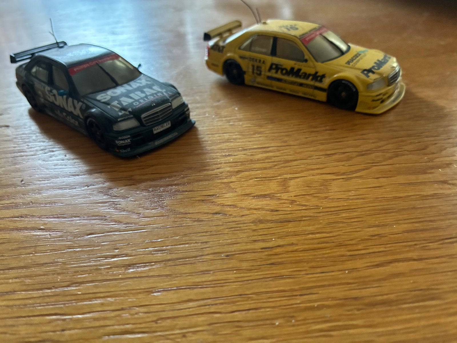 Mercedes DTM modelauto's 1:43 - Sonax en Promarkt, Ophalen of Verzenden, Gebruikt, Auto, Overige merken