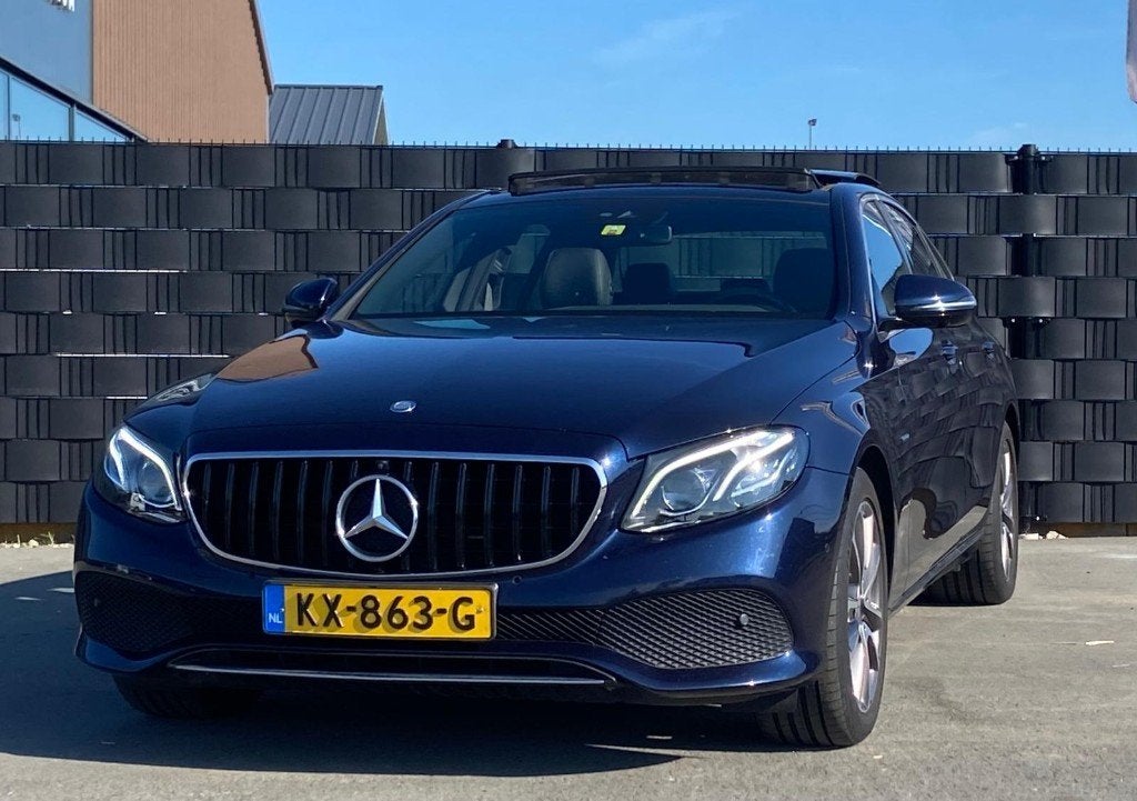 Mercedes-Benz E-Klasse E350 e Plug-in Hybrid 286pk 9G-TRONIC, Automaat, Achterwielaandrijving, Blauw, 1825 kg