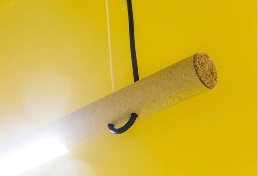Heijltjes Akkaya R16 light naturel designlamp karton, Ophalen of Verzenden, Zo goed als nieuw, Overige materialen, Minder dan 50 cm