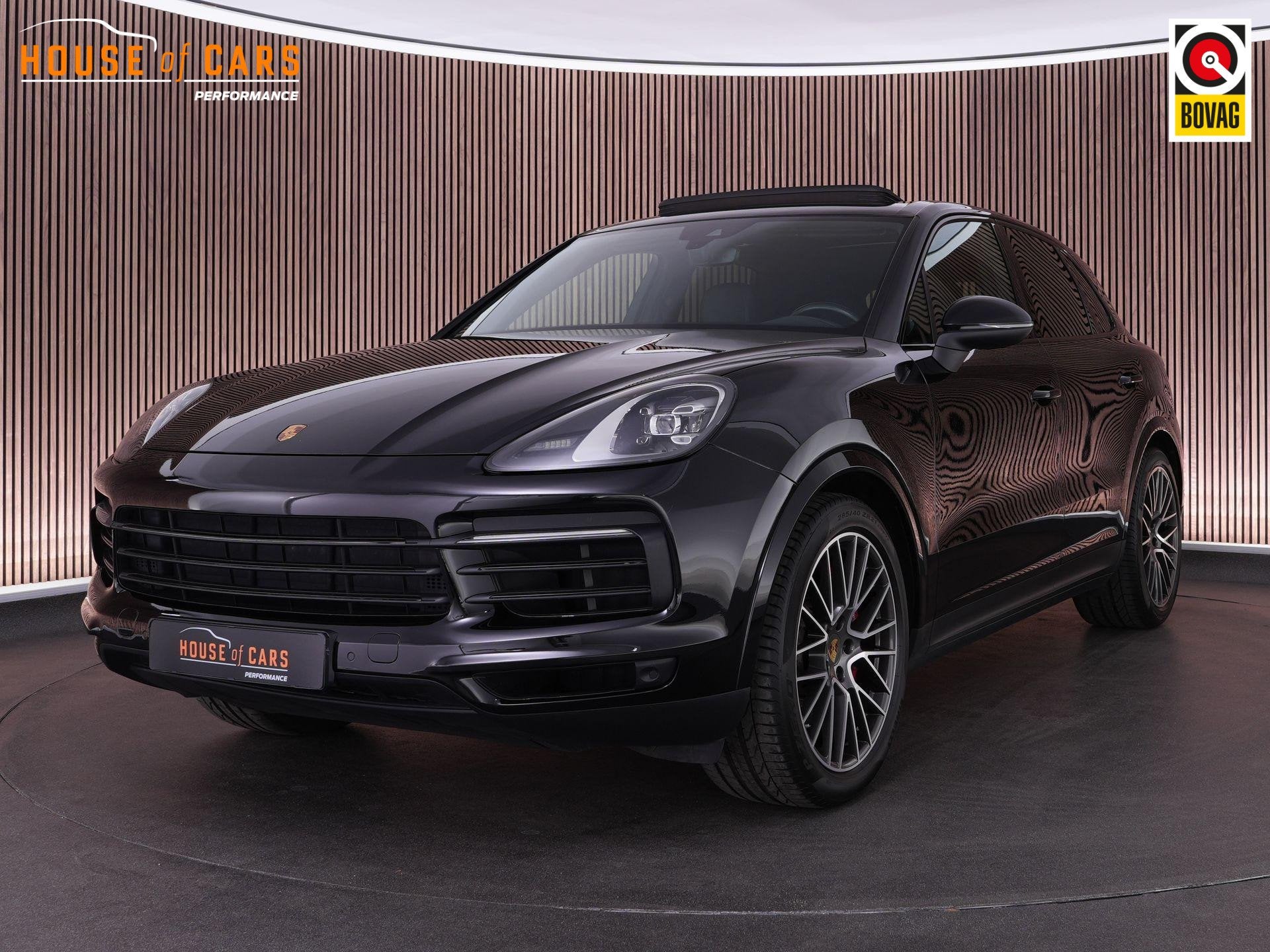 Porsche Cayenne S 2.9 440pk |pano|sport chrono|stoelverwarmi, Auto's, Automaat, Cayenne, Gebruikt, Zwart
