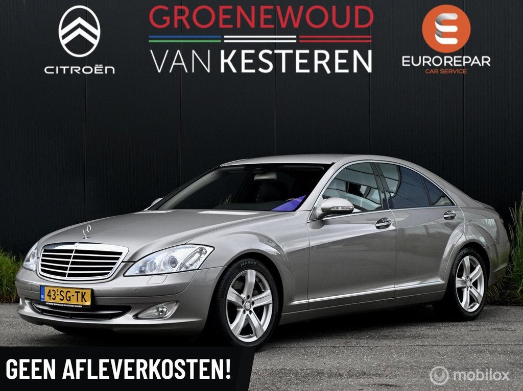 Mercedes S-klasse 500 Prestige Plus, Auto's, Automaat, 5461 cc, Achterwielaandrijving, Gebruikt