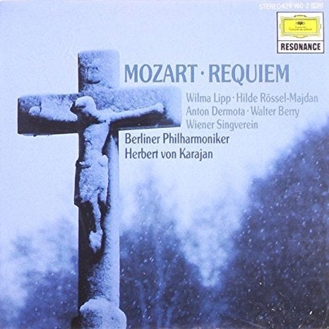 Mozart - Requiem/Berliner Philharmoniker/Herbert von Karajan, Gebruikt, Mozart, Requiem, Ophalen of Verzenden