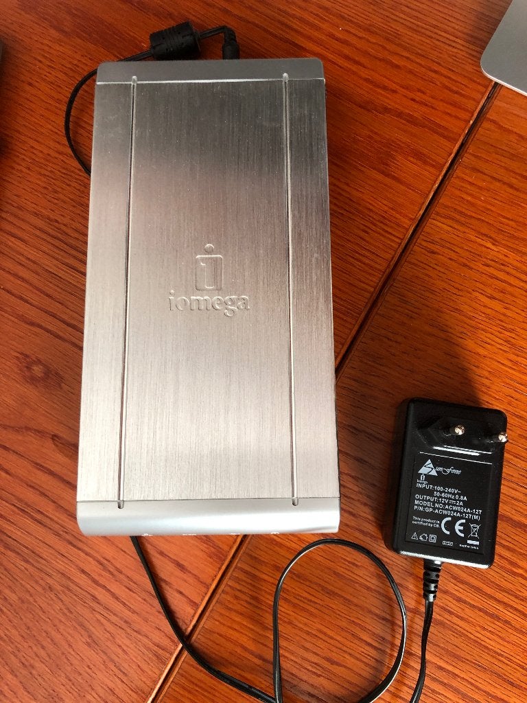 Iomega external netwerkschijf 320gb, Computers en Software, Harde schijven, Gebruikt, HDD, Ophalen of Verzenden, Iomega
