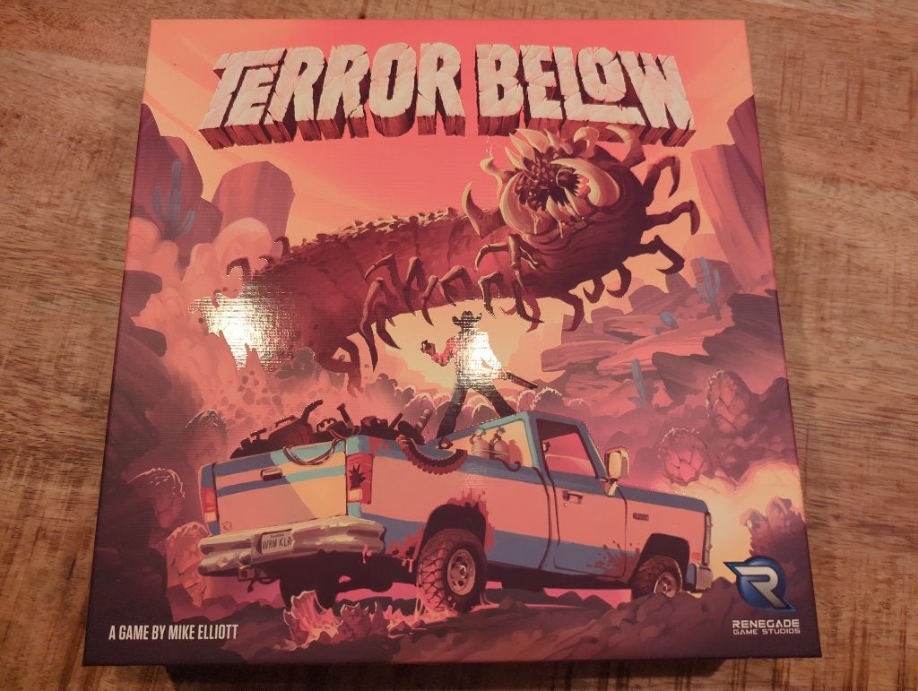 Terror Below (Kickstarter versie), Een of twee spelers, Ophalen of Verzenden, Zo goed als nieuw, Renegade Game Studios
