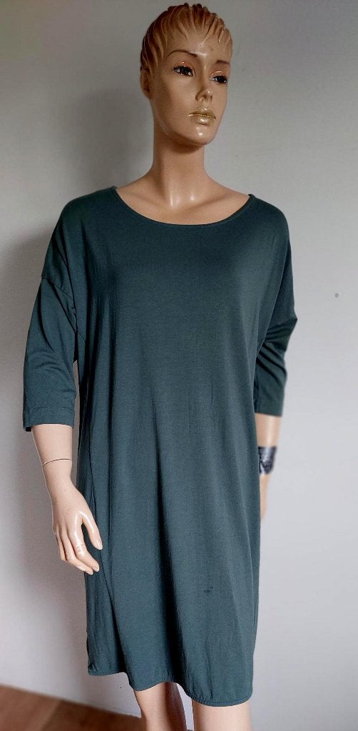 Didi jurk in maat L.Nieuw!, Kleding | Dames, Jurken, Nieuw, Maat 42/44 (L), Groen, Knielengte, Verzenden