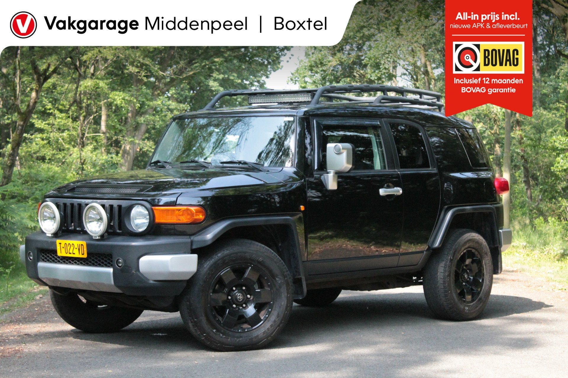 Toyota FJ Cruiser 4.0 VVTi | Camera | Carplay | Cruise, Automaat, 12 maanden, Gebruikt, Overige modellen