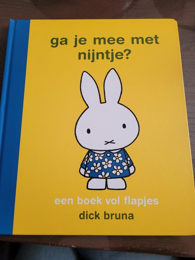Dick Bruna - ga je mee met nijntje?, Ophalen of Verzenden, Zo goed als nieuw, Dick Bruna