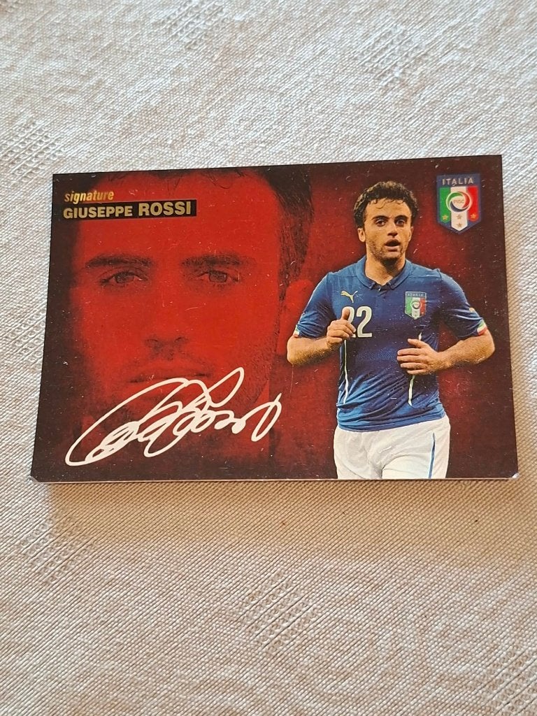 Panini / Voetbalkaart / Giuseppe Rossi / Italië / EK 2016, Verzamelen, Sportartikelen en Voetbal, Verzenden, Zo goed als nieuw