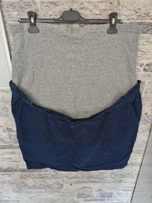 Donkerblauwe zwangerschapsrok Maat 48 h, C&A, Blauw, Rok, Maat 46/48 (XL) of groter