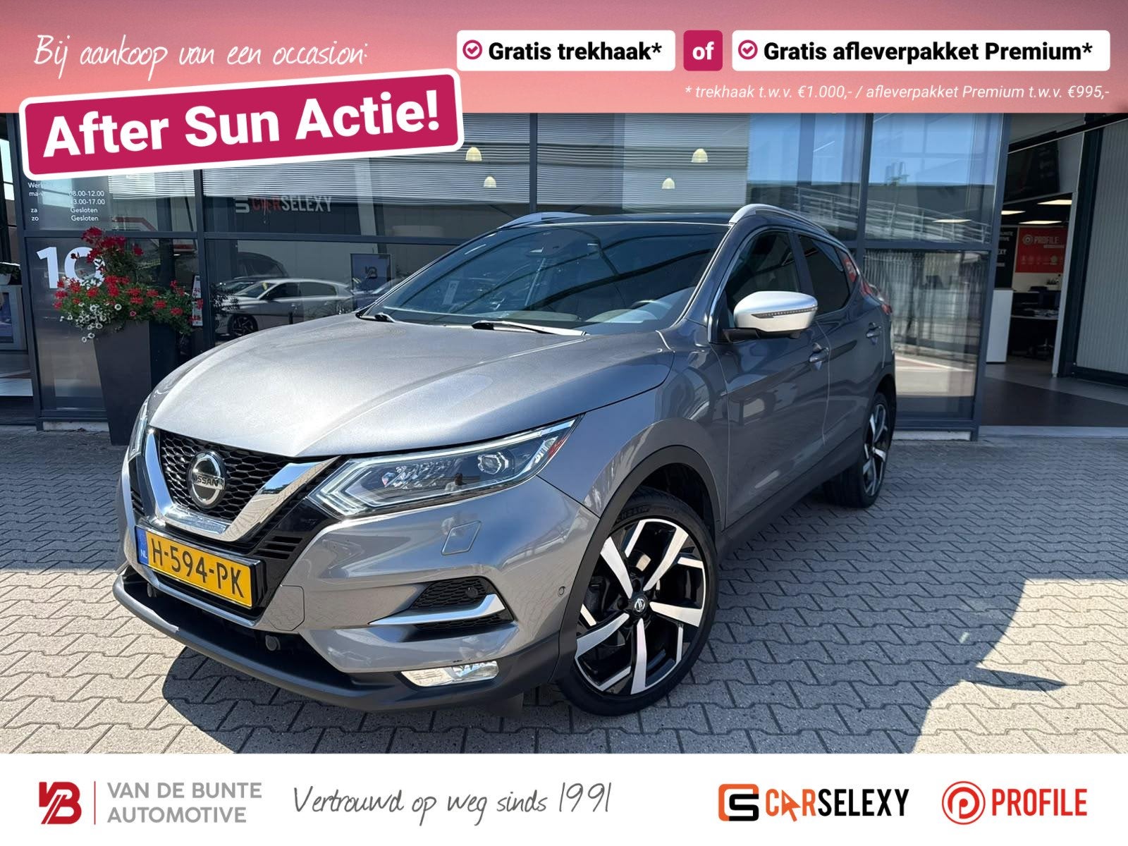 Nissan Qashqai 1.3 DIG-T Tekna + *Trekhaak & Lederen Bekledi, Auto diversen, Nissan Nederland BV, Herikerbergweg 214
1101 CM  Amsterdam, NL