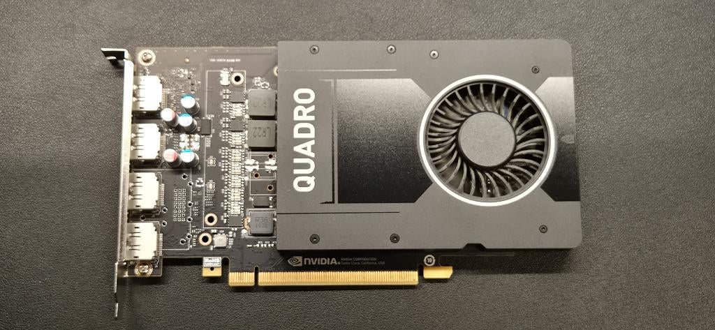 NVIDIA Quadro P2000 5GB GDDR5, PCI-Express 3, Gebruikt, DisplayPort, Ophalen of Verzenden
