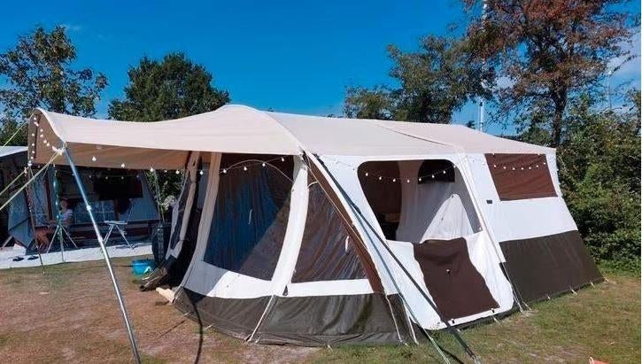 2 x jamet dakota met bermkeuken, Caravans en Kamperen, Ophalen, Beige, Aanwezig, Meer dan 6