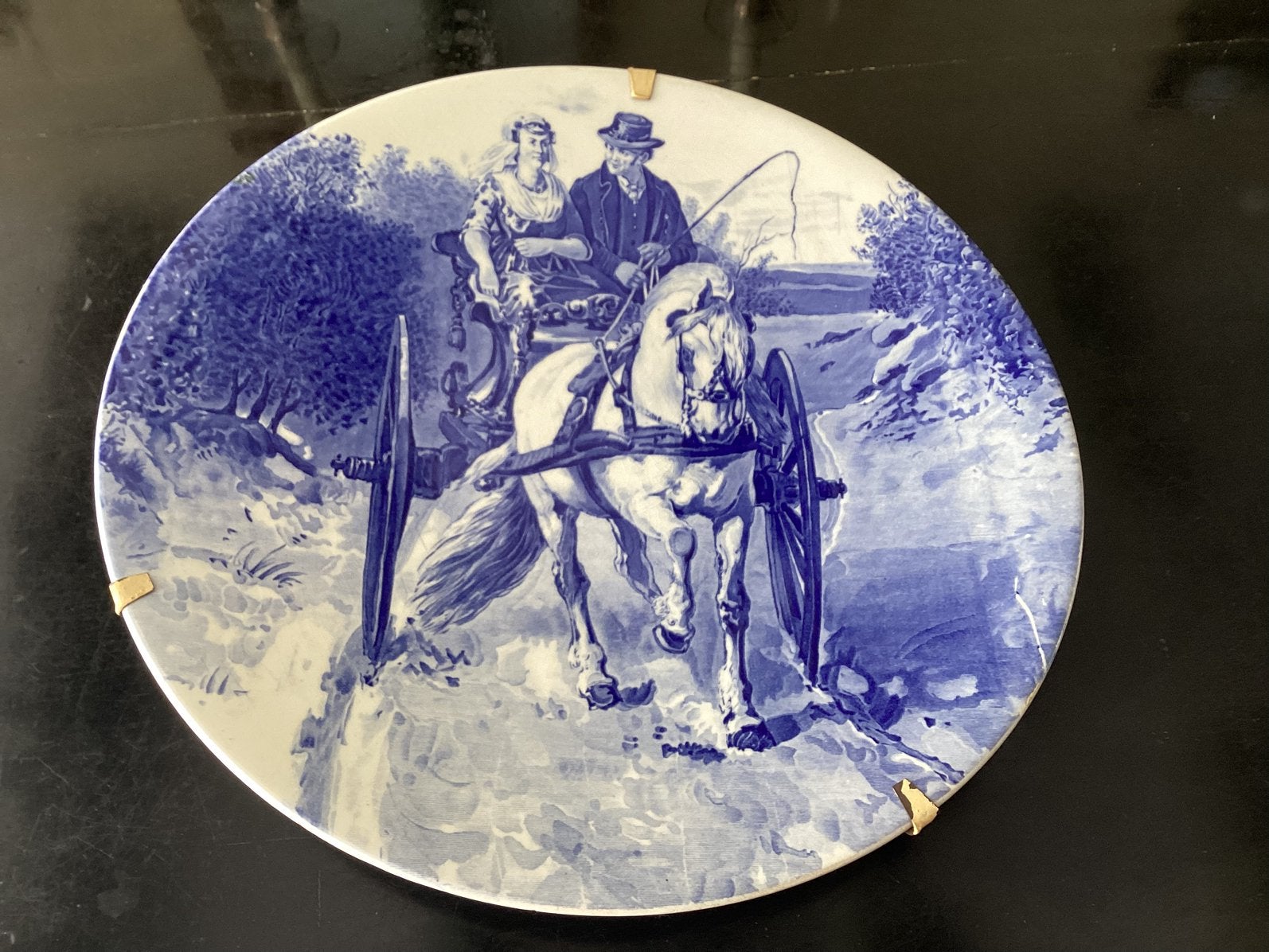 *****   2st.,   DELFTSE  WANDBORDEN  *****, Antiek en Kunst, Verzenden