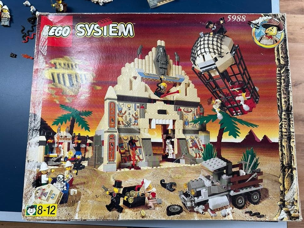 Lego 5988 Pharao’s Forbidden Ruins compleet met doos, Kinderen en Baby's, Speelgoed | Duplo en Lego, Gebruikt, Overige thema's
