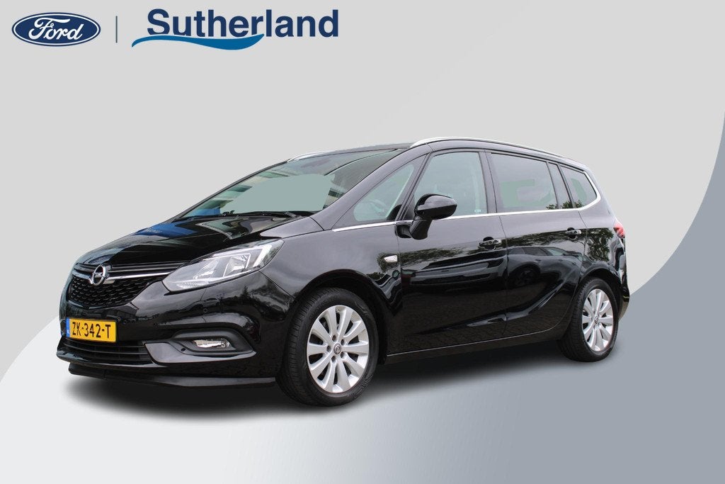 Opel Zafira 1.4 Turbo Innovation 7p. | 7 Persoons | Automaat, Auto's, Opel, 4 cilinders, 7 stoelen, Zwart, Bedrijf