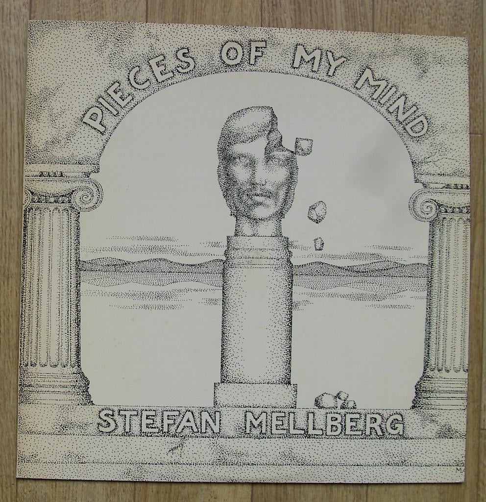 Lp Stefan Mellberg  -  Pieces of my Mind  ( Gesigneerd ), Ophalen of Verzenden, 1970 - 1979, Zo goed als nieuw, Inclusief binnenhoes