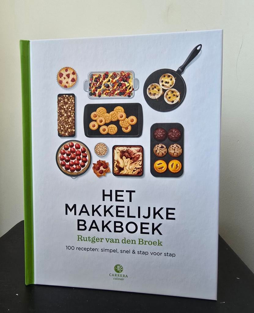 Rutger van den Broek - Het makkelijke bakboek, Ophalen, Zo goed als nieuw, Rutger van den Broek