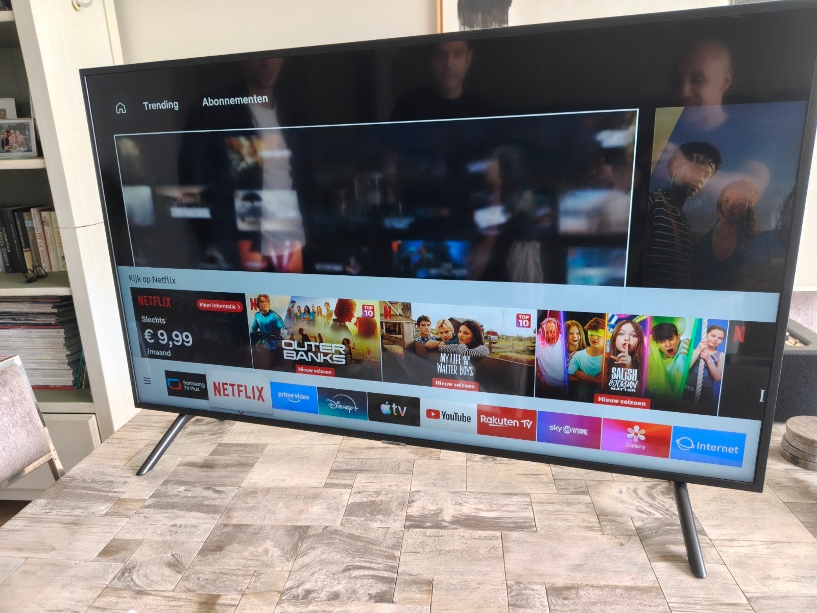 49 inch Samsung 4k smart tv., Audio, Tv en Foto, Televisies, Ophalen, LED, 50 Hz, Zo goed als nieuw