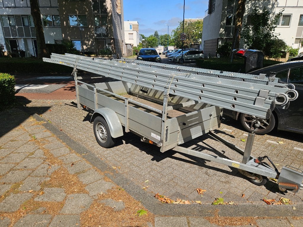 Dirks Ladder 3x14, Ophalen, Gebruikt, Ladder, Opvouwbaar of Inschuifbaar