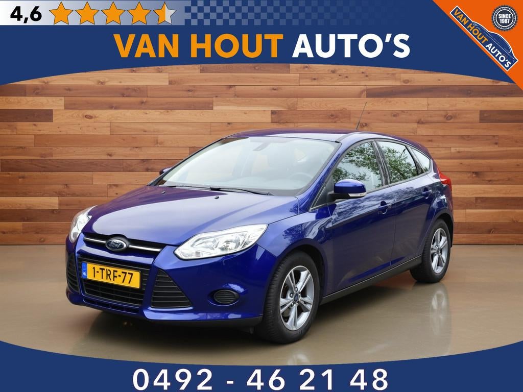 Ford Focus 1.0 EcoBoost Edition | NAVIGATIE | TREKHAAK, Euro 5, Gebruikt, Zwart, Start-stop-systeem