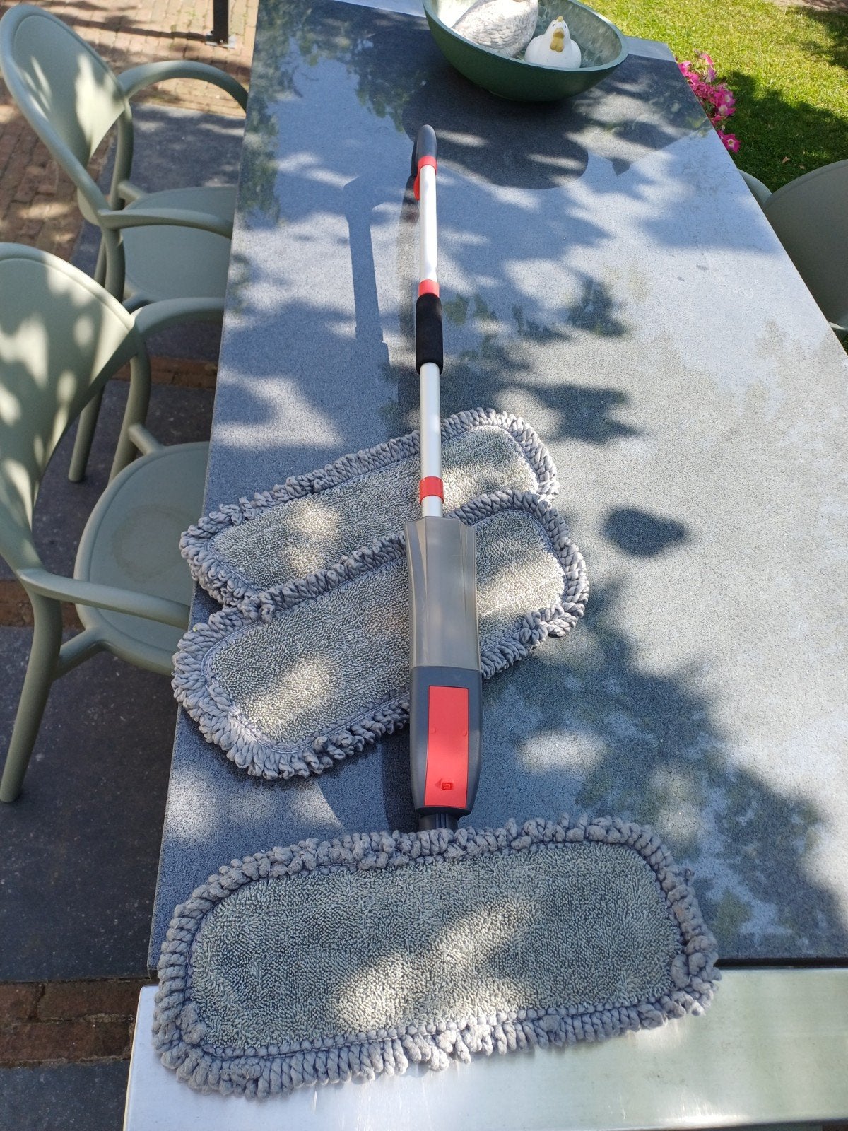 Spraymop met 3 microvezelhoezen, nieuw, Ophalen, Mop of Dweil