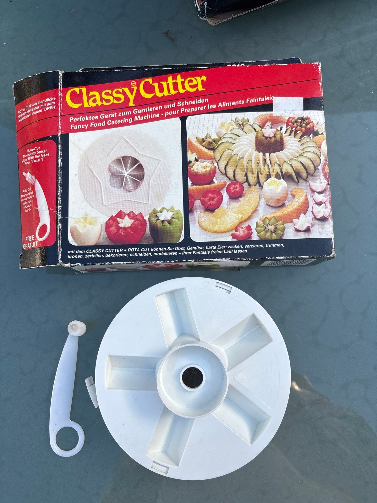Classy Cutter - Decoratieve Snijder voor Fruit en Groenten, Kunststof, Ophalen of Verzenden, Wit, Overige merken