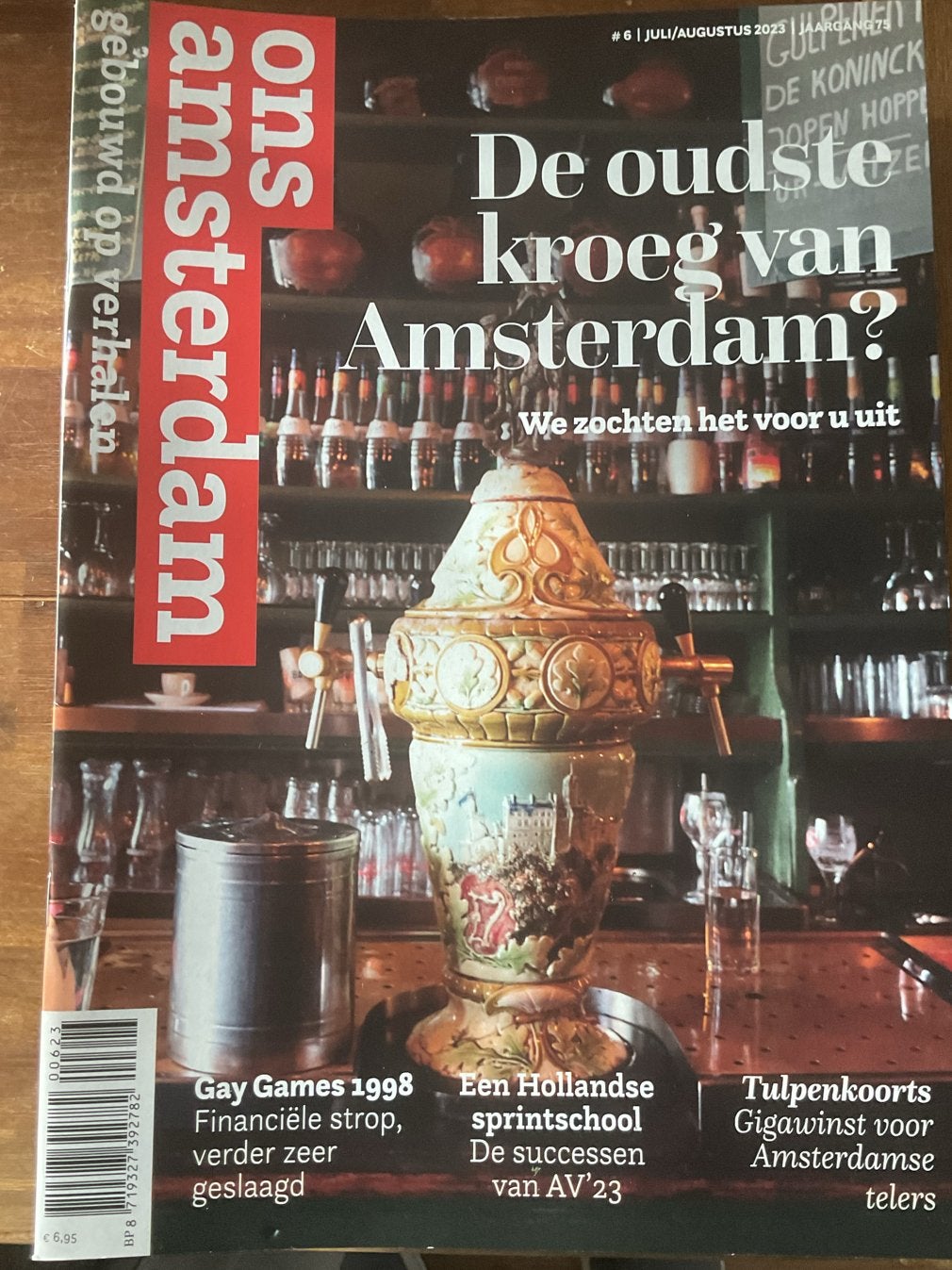 Ons Amsterdam - Juli/Augustus 2023: Oudste kroeg?, Verzenden, Zo goed als nieuw, Overige typen