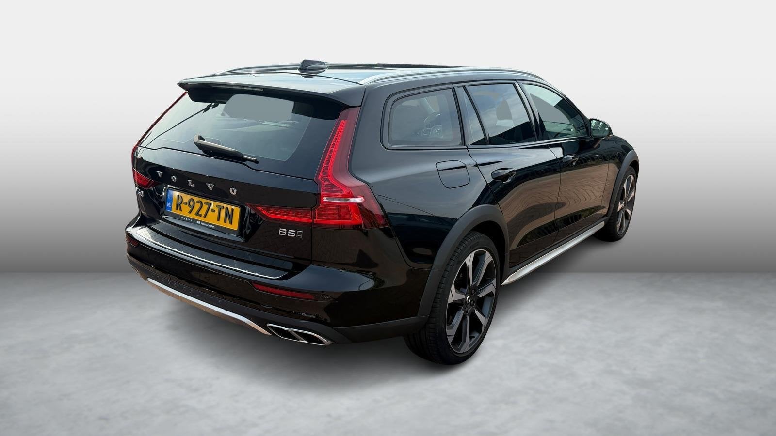 Volvo V60 Cross Country 2.0 B5 AWD Pro | Trekhaak | Panorama, Auto's, Euro 6, 4 cilinders, Automatische klimaatregeling, Zwart