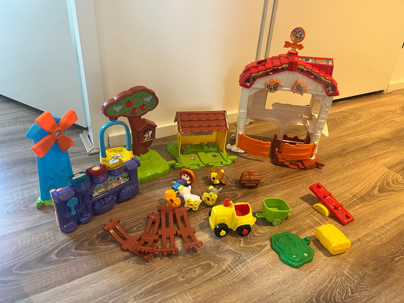 VTech Boederij Speelset met Dieren en Accessoires, Ophalen of Verzenden, Gebruikt, 2 tot 4 jaar