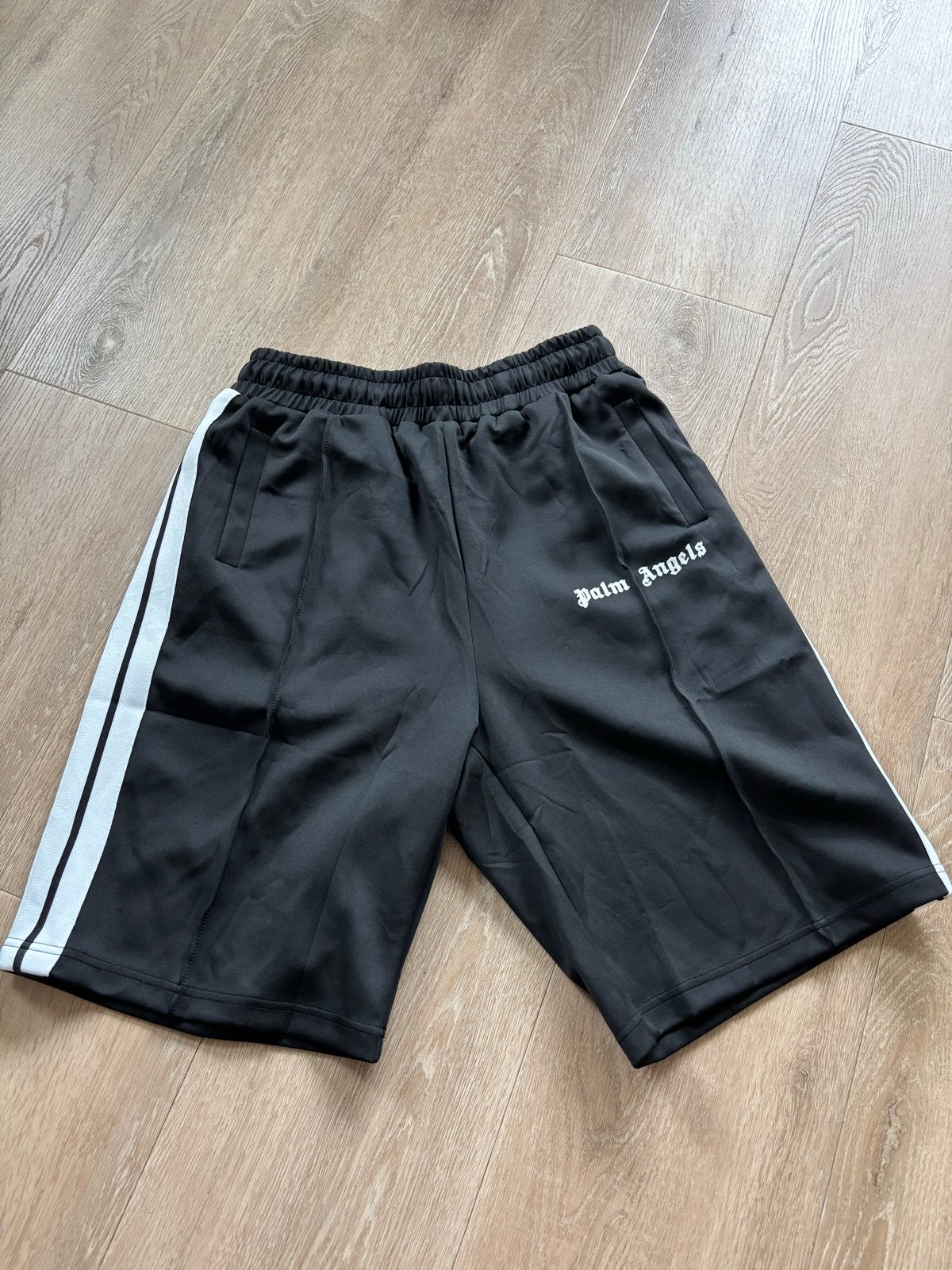 Palm Angels Sportieve Shorts - Maat L, Ophalen of Verzenden, Zo goed als nieuw, Maat 52/54 (L), Zwart