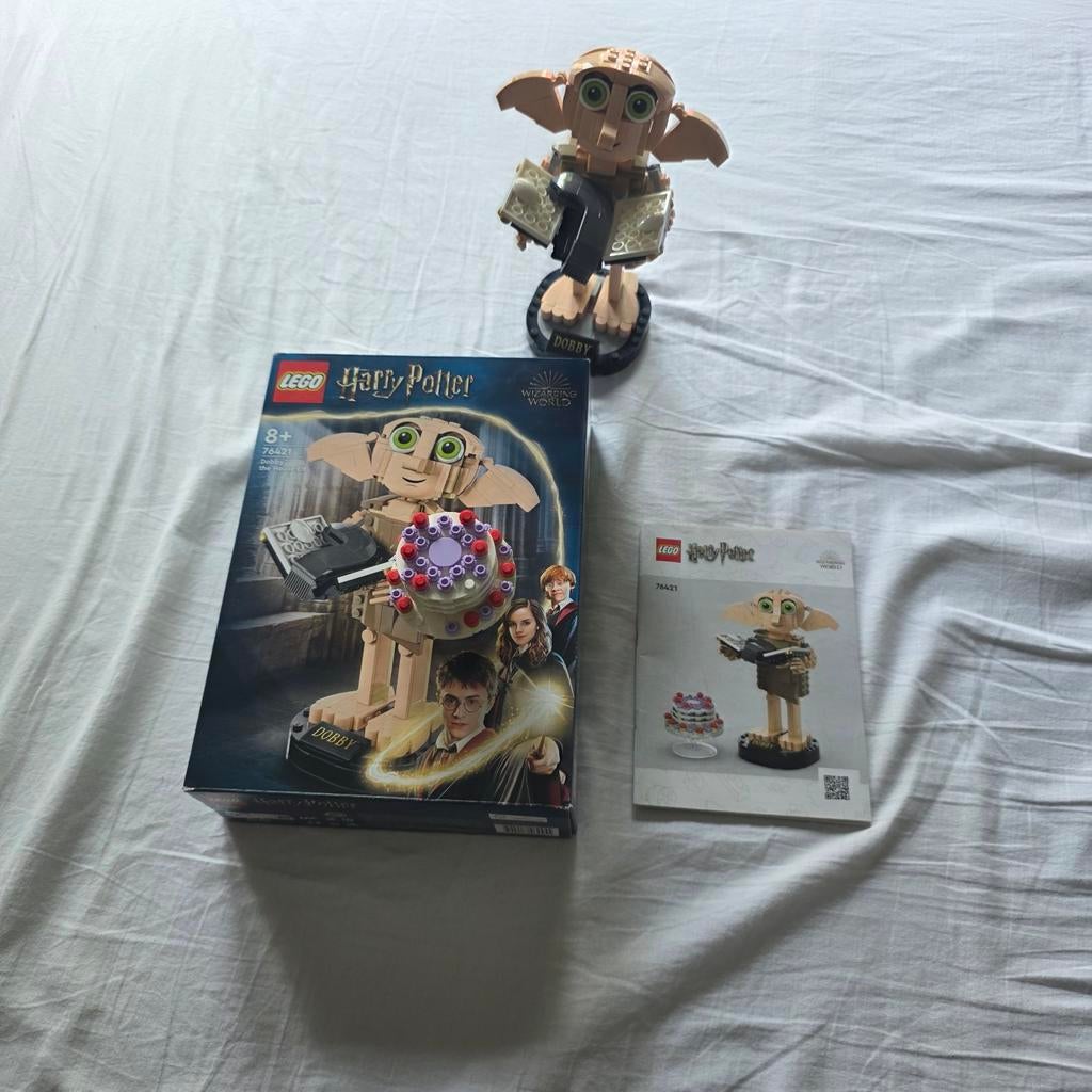 Harry potter lego bobby the house elf (76421), Gebruikt, Lego, Harry Potter, Ophalen of Verzenden