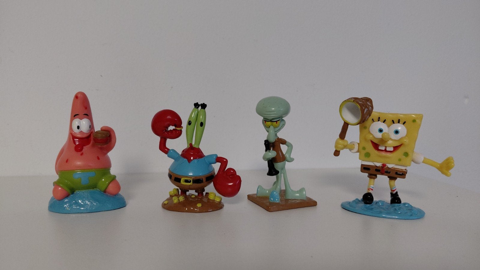 Spongebob poppetjes, Ophalen of Verzenden, Zo goed als nieuw