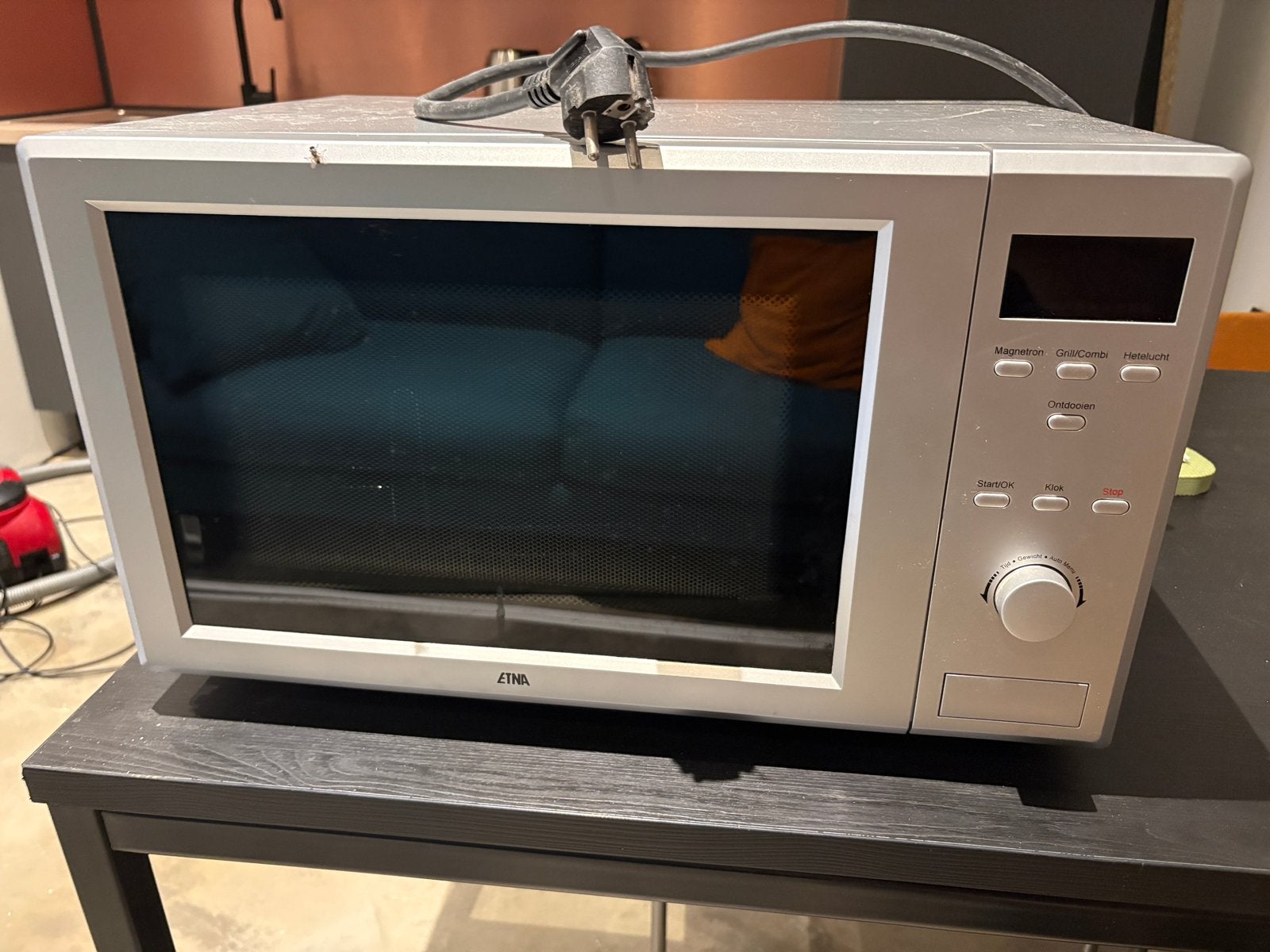 ETNA Combi magnetron, Witgoed en Apparatuur, Ophalen, Combimagnetron, Grill, Zo goed als nieuw