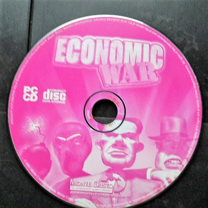 PC Game - Economic War - cd-rom Simulatie game, 1 speler, Ophalen of Verzenden, Zo goed als nieuw, Vanaf 3 jaar