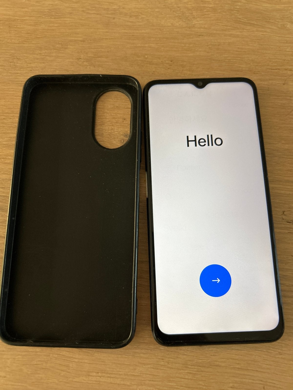 Oppo A18 Zo goed als nieuw met hoesje, Ophalen, Overige modellen, Zo goed als nieuw, Zonder simlock