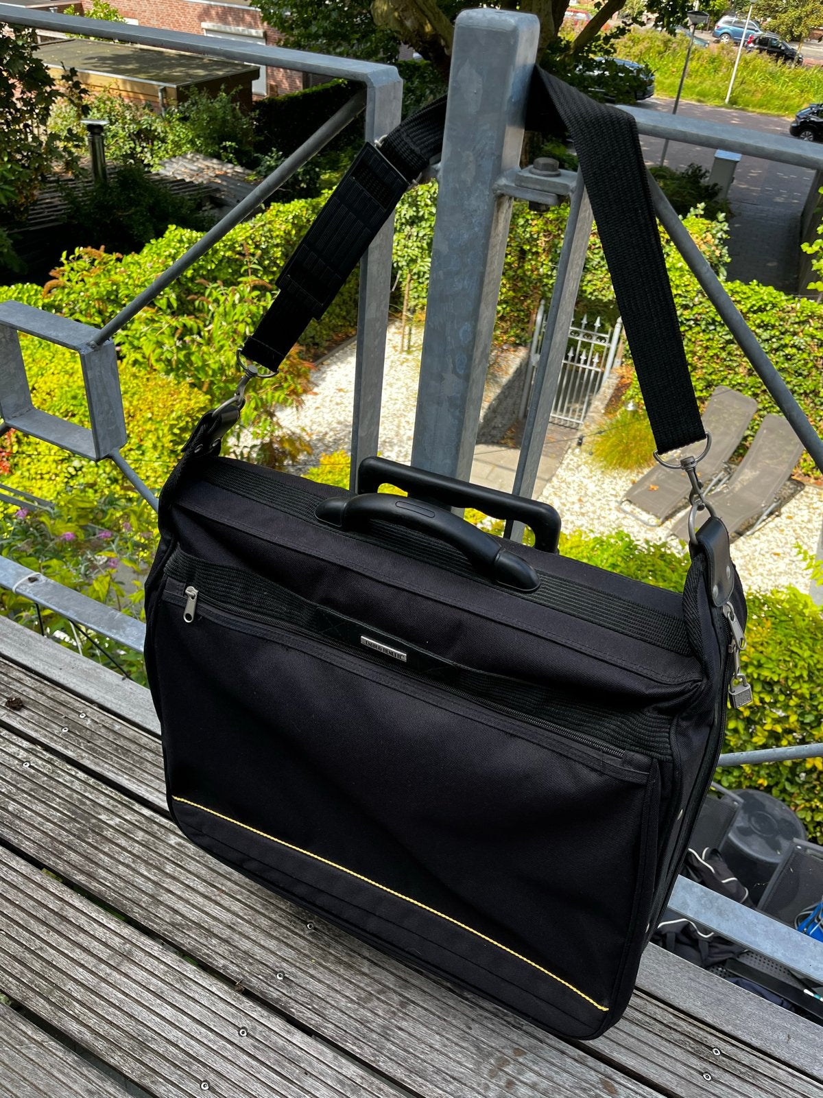 Enrico Benetton reistas - Zwart, Gebruikt, 20 tot 30 cm, Zwart, 60 tot 80 cm